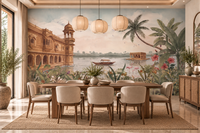 Jheel Mahal Wall Mural - RJM22