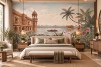 Jheel Mahal Wall Mural - RJM22