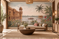 Jheel Mahal Wall Mural - RJM22