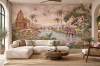 Gaja Ghat Wall Mural - RJM24