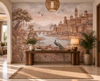 Rajputana River Palace Wall Mural - RJM25