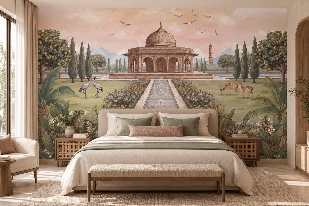 Baradari Bagh Royale Wall Mural - RJM26