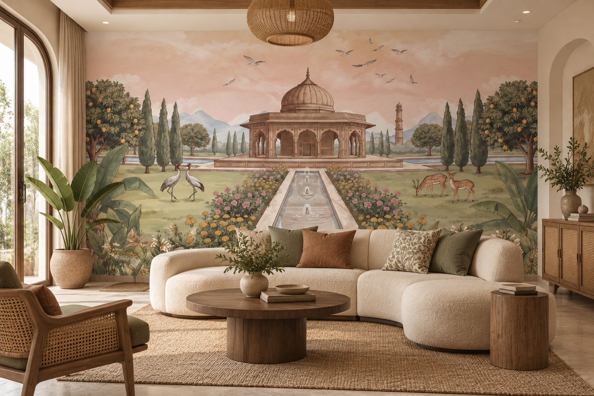 Baradari Bagh Royale Wall Mural - RJM26