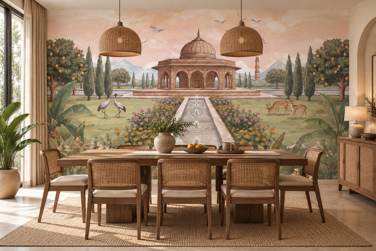 Baradari Bagh Royale Wall Mural - RJM26