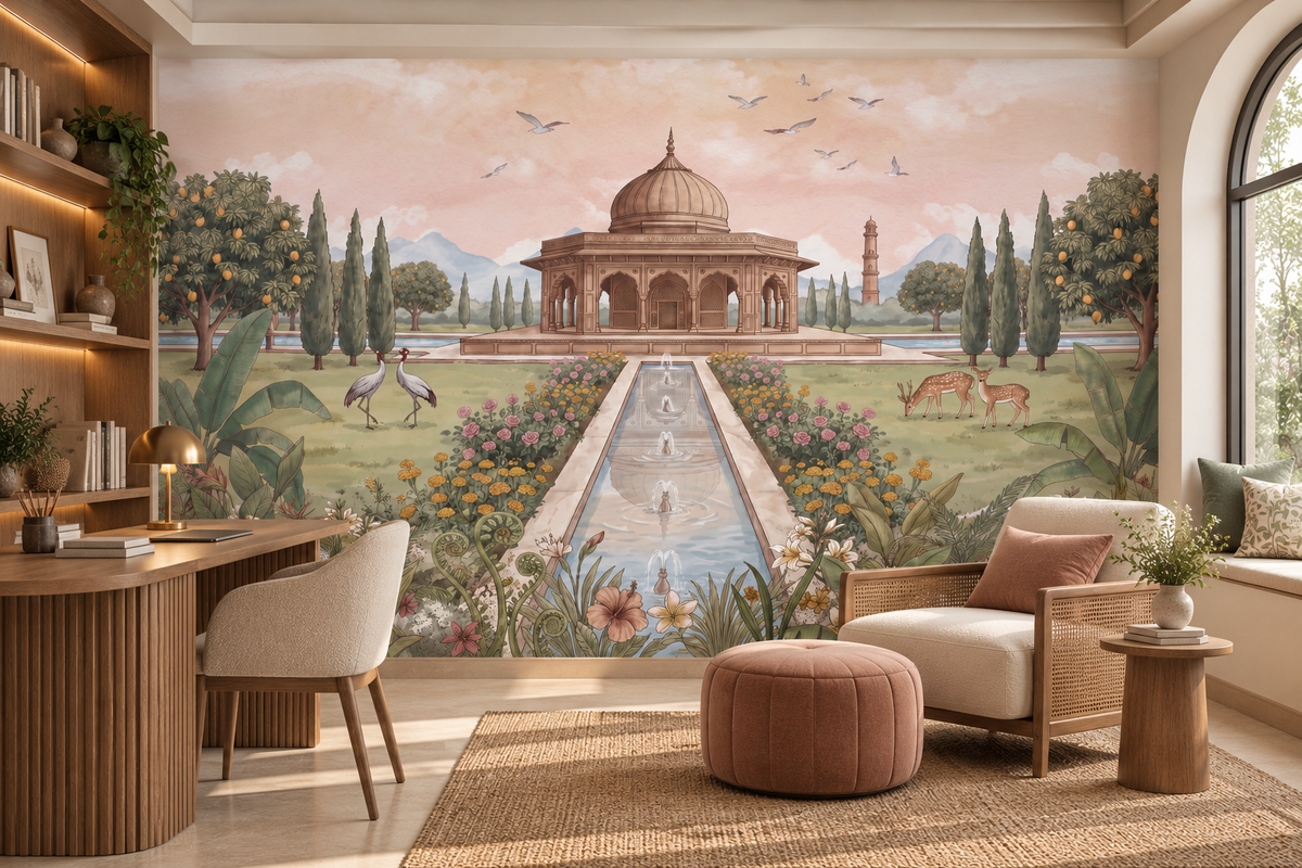 Baradari Bagh Royale Wall Mural - RJM26