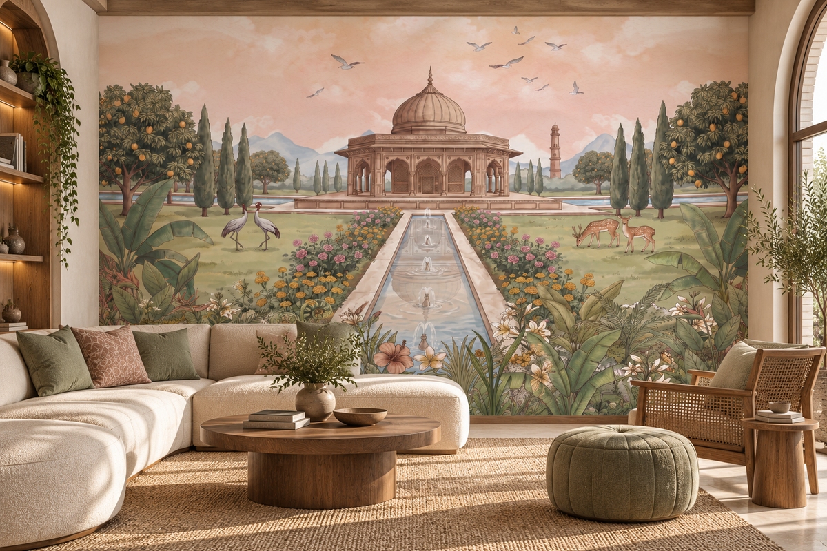 Baradari Bagh Royale Wall Mural - RJM26