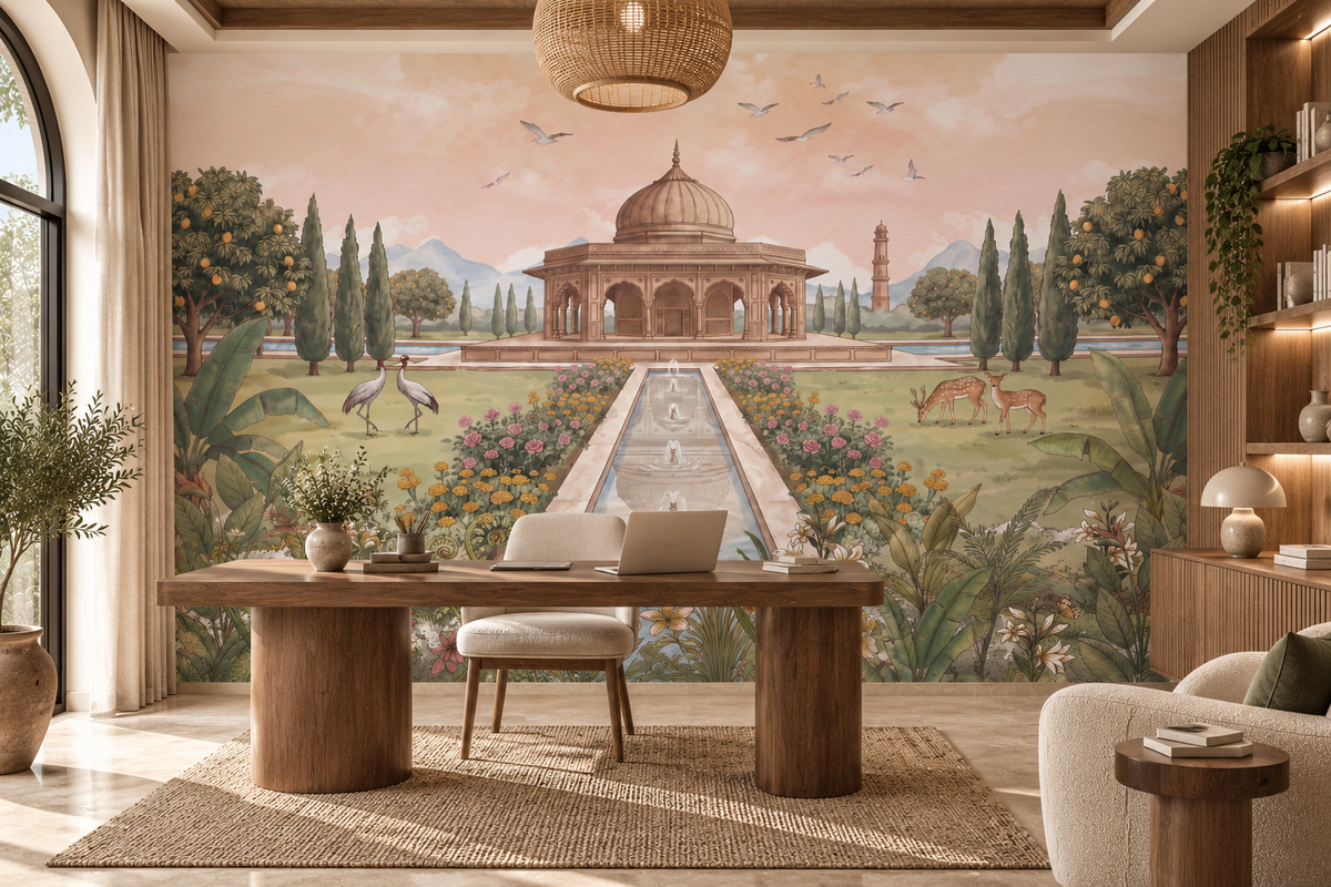 Baradari Bagh Royale Wall Mural - RJM26