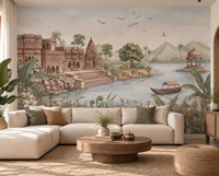 Haveli Ghat Wall Mural - RJM27