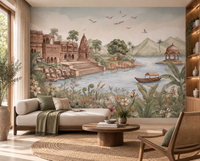 Haveli Ghat Wall Mural - RJM27