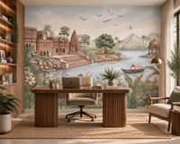 Haveli Ghat Wall Mural - RJM27