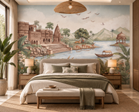 Haveli Ghat Wall Mural - RJM27