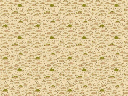 Nature Walk Brown Wallpaper for Walls