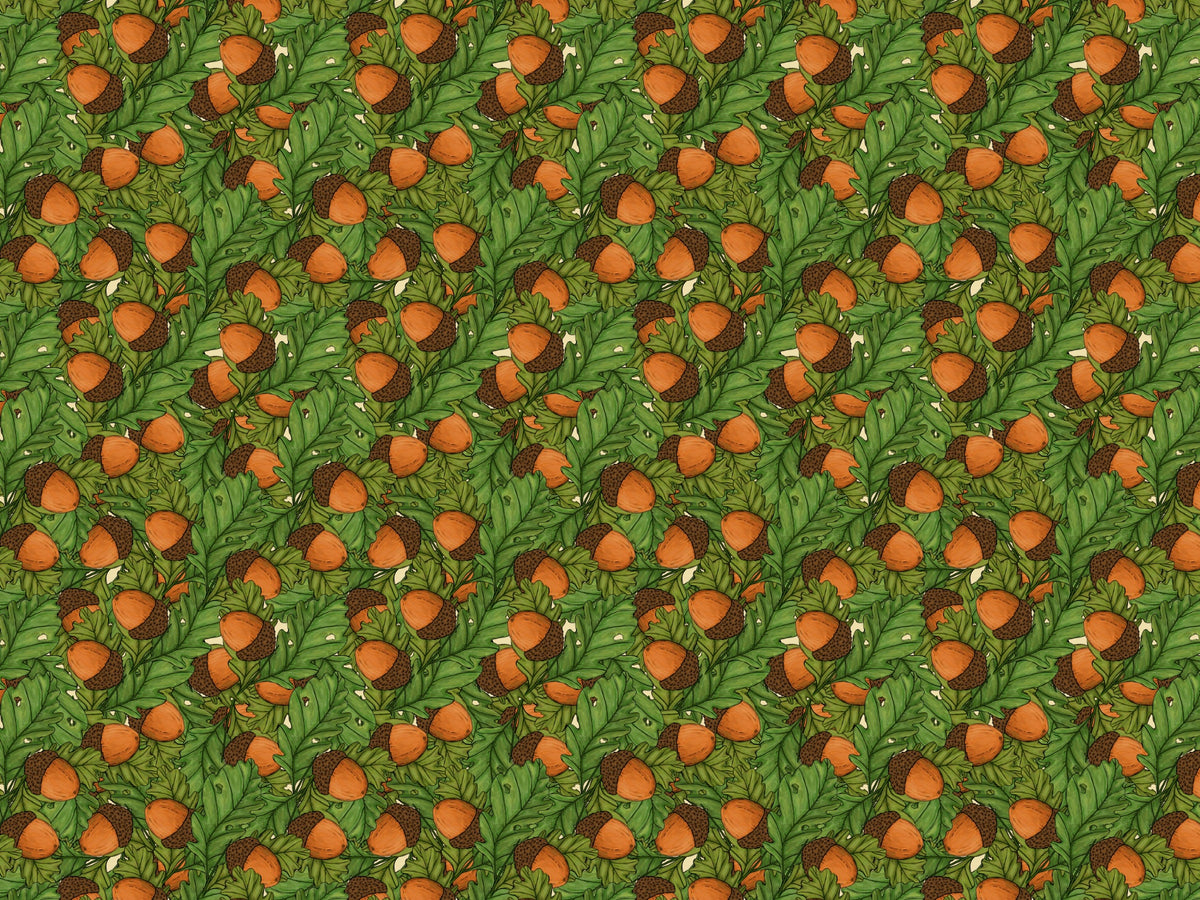 Acorns Wallpaper for Walls in your room — zoomed