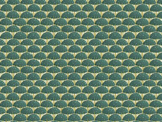Blue Mushroom Wallpaper