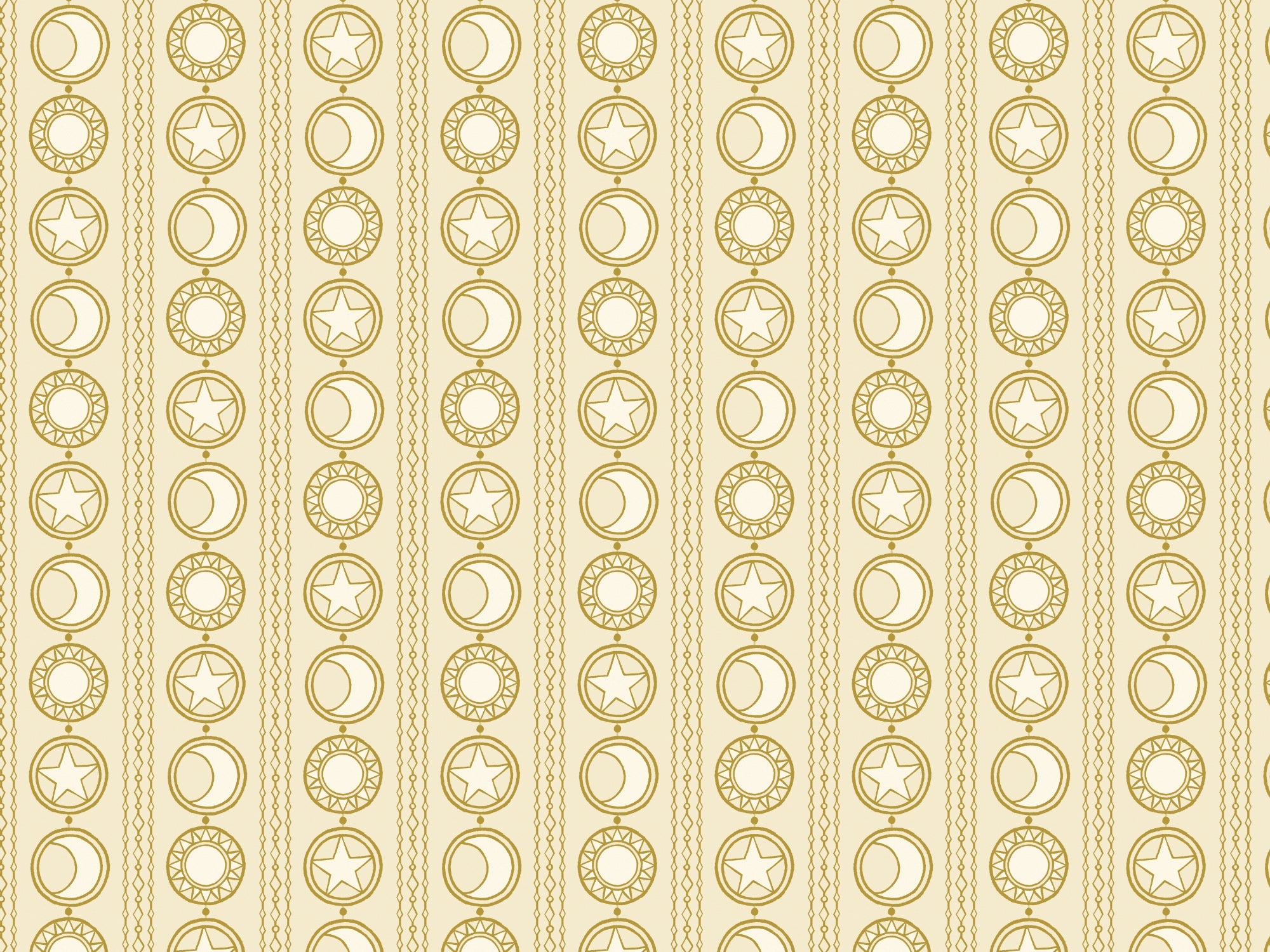 Celestial Medallions Wallpaper Murals