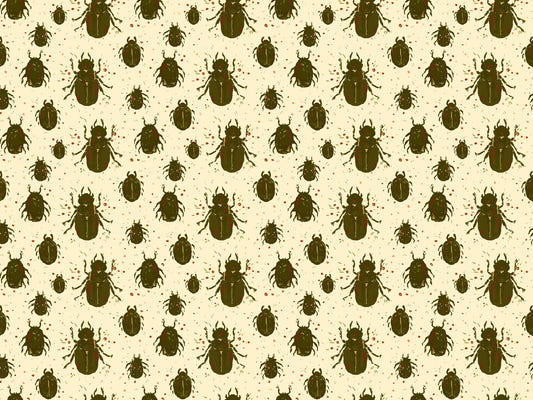 Crawling Beatles Wallpaper Murals