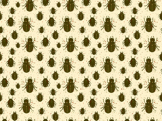 Crawling Beatles Wallpaper Murals