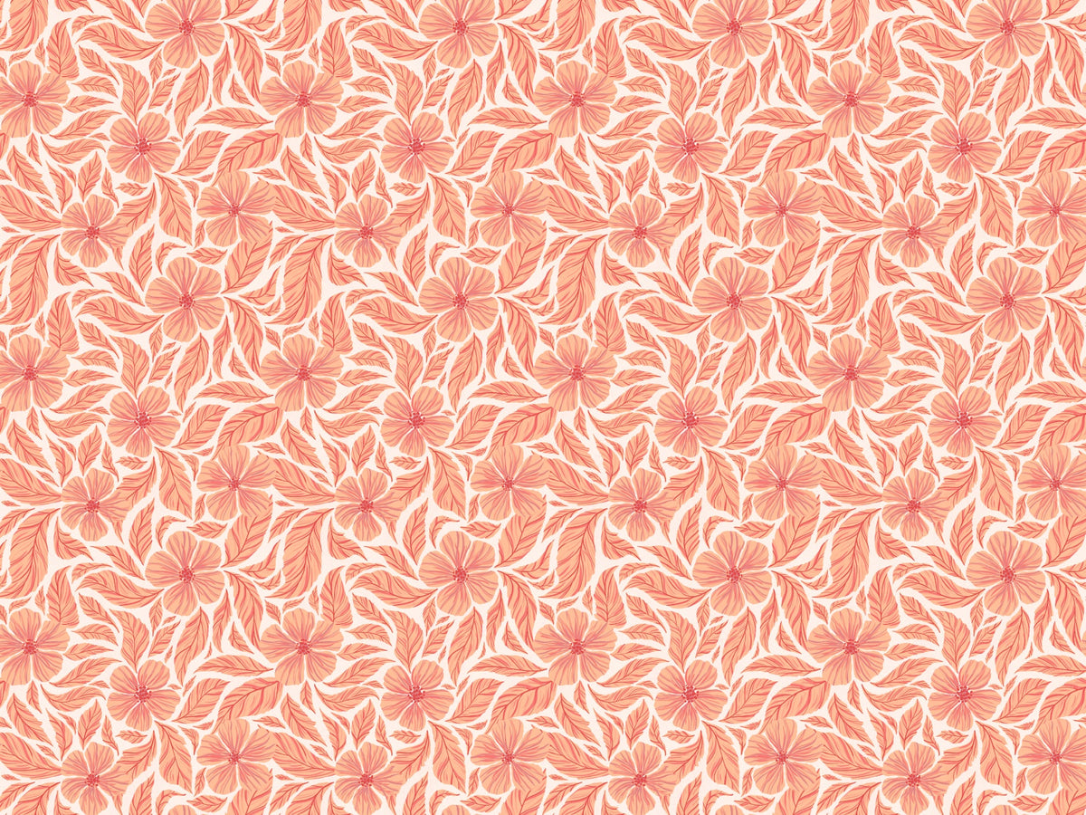 Flowers Dance Wallpaper Murals in your room — zoomed