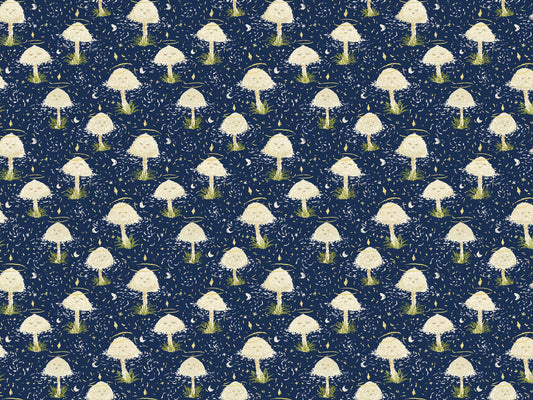 Dancing Mushrooms Wallpaper Murals