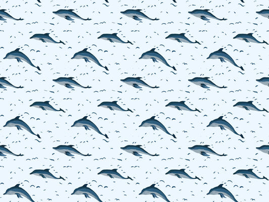 Dolphins in The Sea Wallpaper