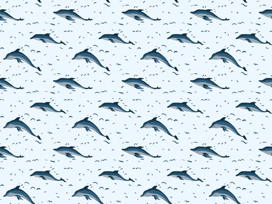 Dolphins in The Sea Wallpaper
