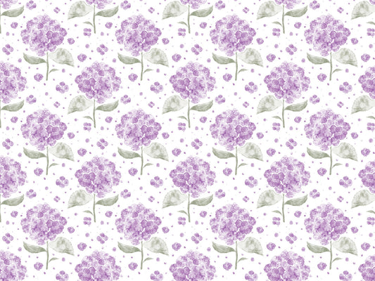 Purple Hydrangea in The Air Wallpaper