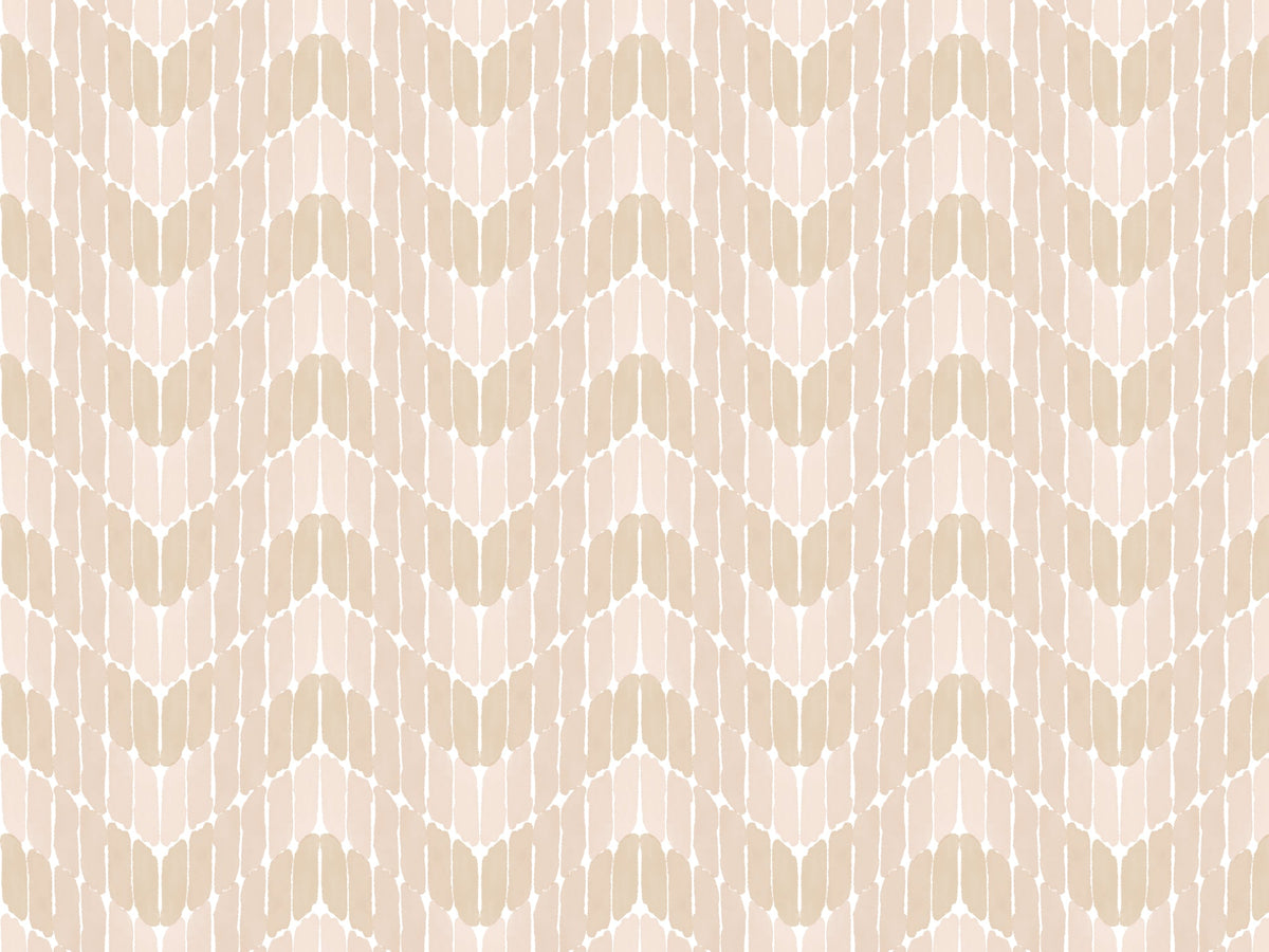 Paint stroke Chevron Grey Wallpaper in your room — zoomed