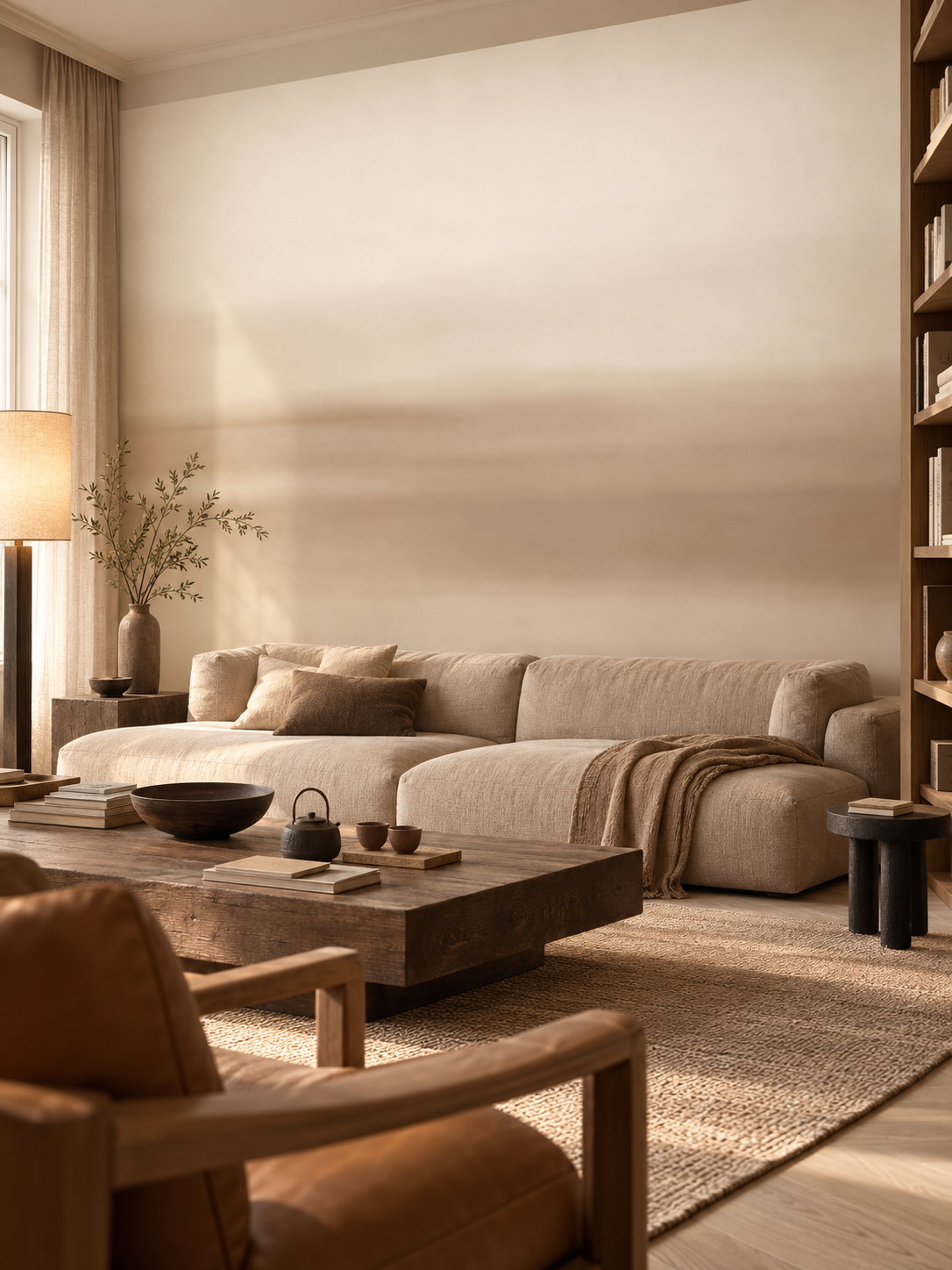 Rotko Sepia Wall Mural