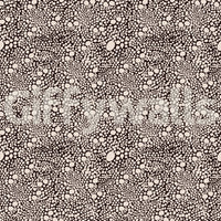 The rustic Organic pebble mosaic wallpaper at full Dotted Textured height, GD9501