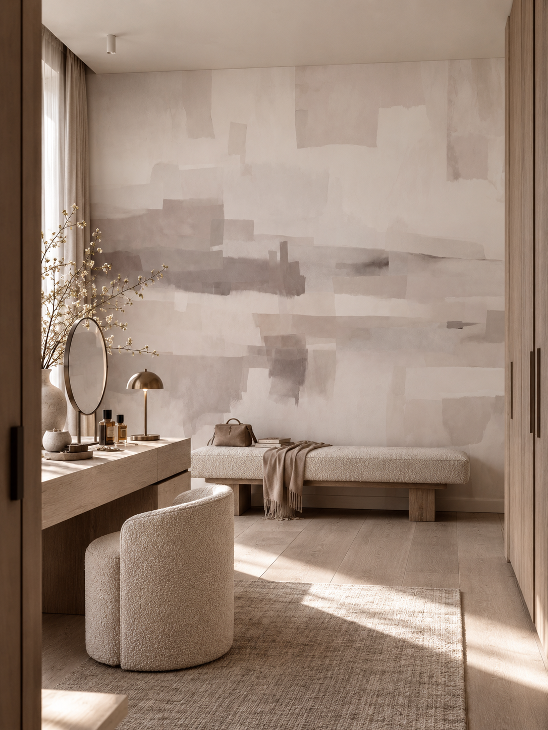 Velvet Dusk - Smoke Wall Mural