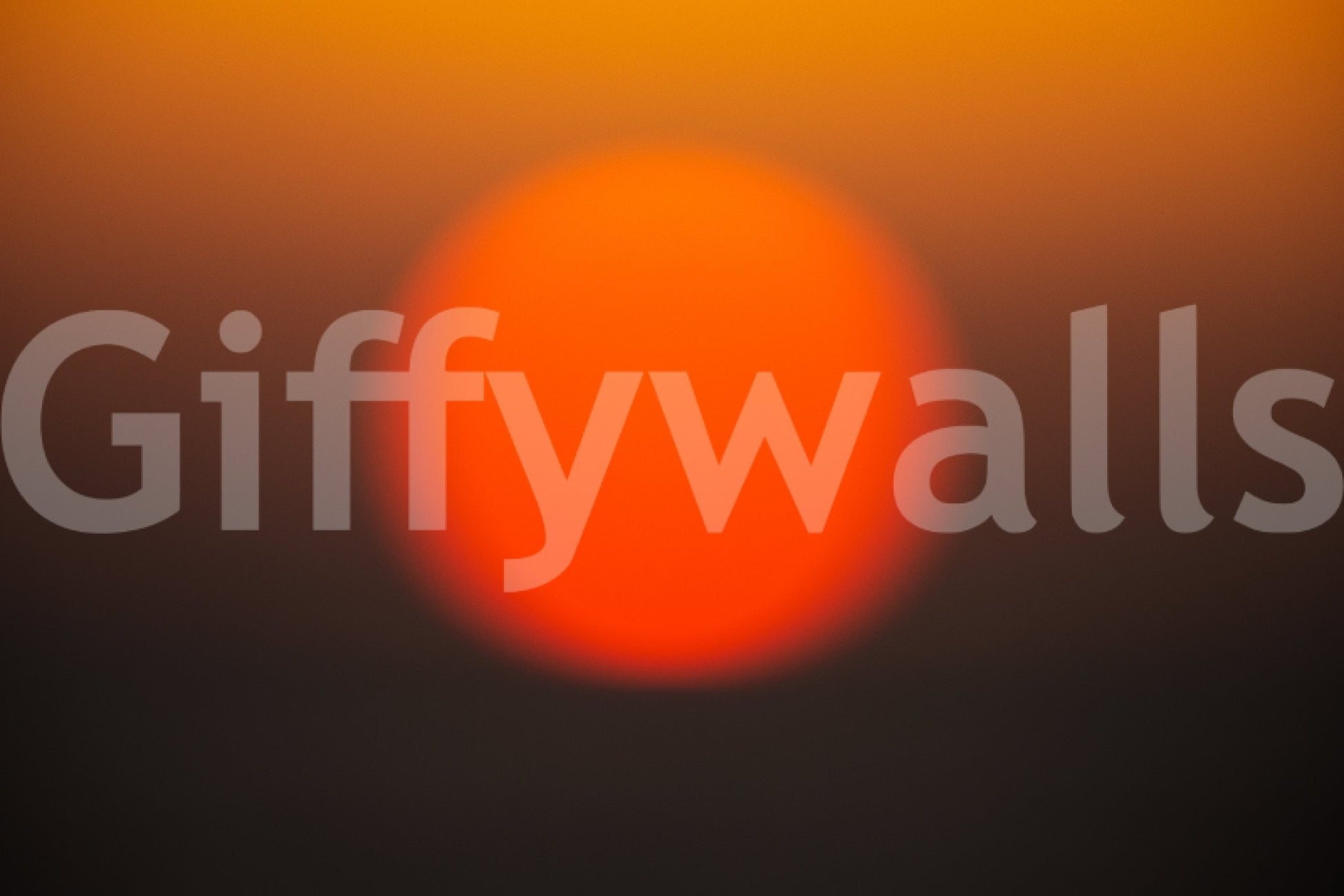 A high-quality abstract sunset wall mural for walls.

