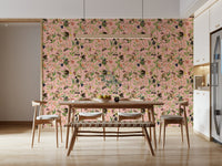 High resolution wall mural of a tropical paradise with active wildlife., GD1459