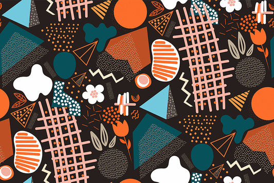 Handcrafted Abstract Art Wallpaper Wall Mural