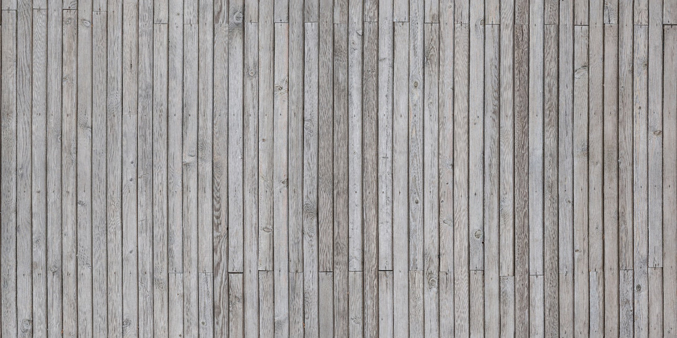 Grey Pleasant Striped Wood Lining Industrial Wallpaper Mural