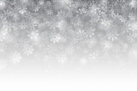 Crystalline Snowflake Wallpaper Mural