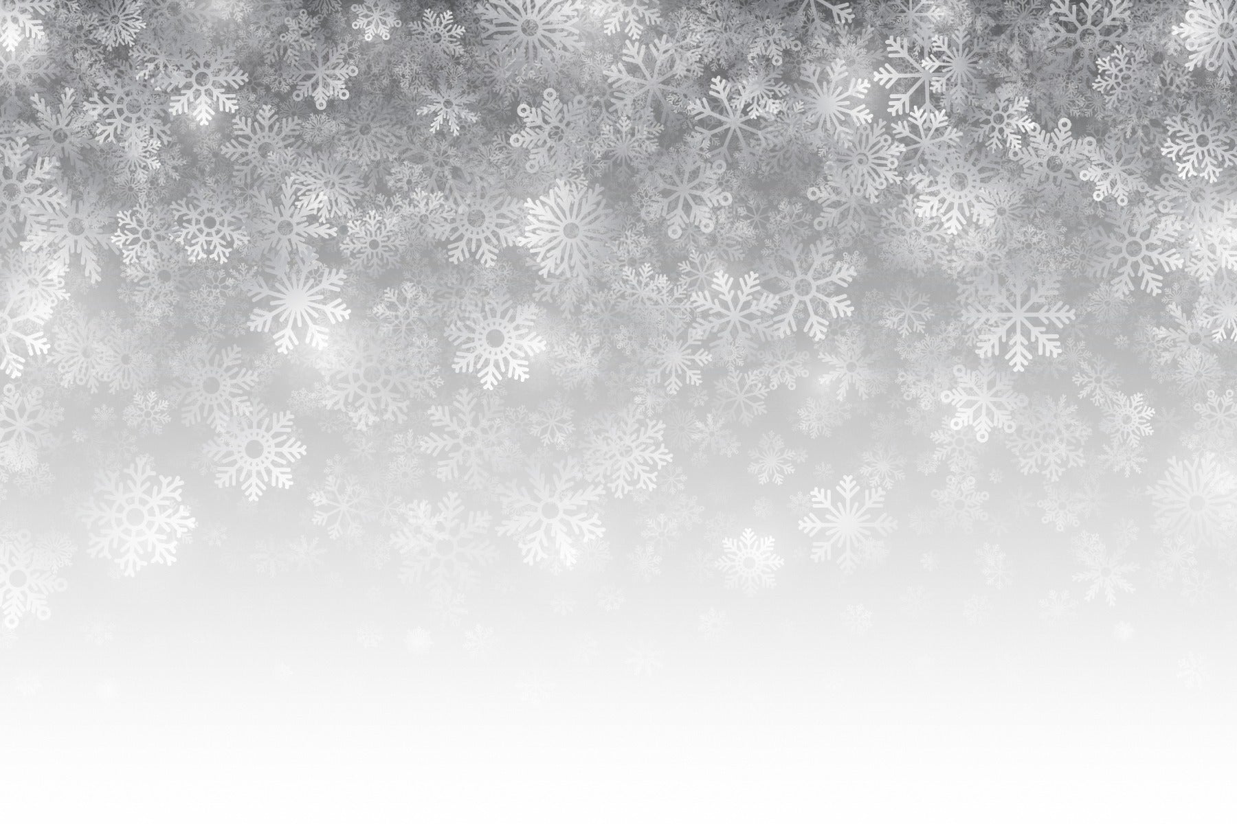 Crystalline Snowflake Wallpaper Mural