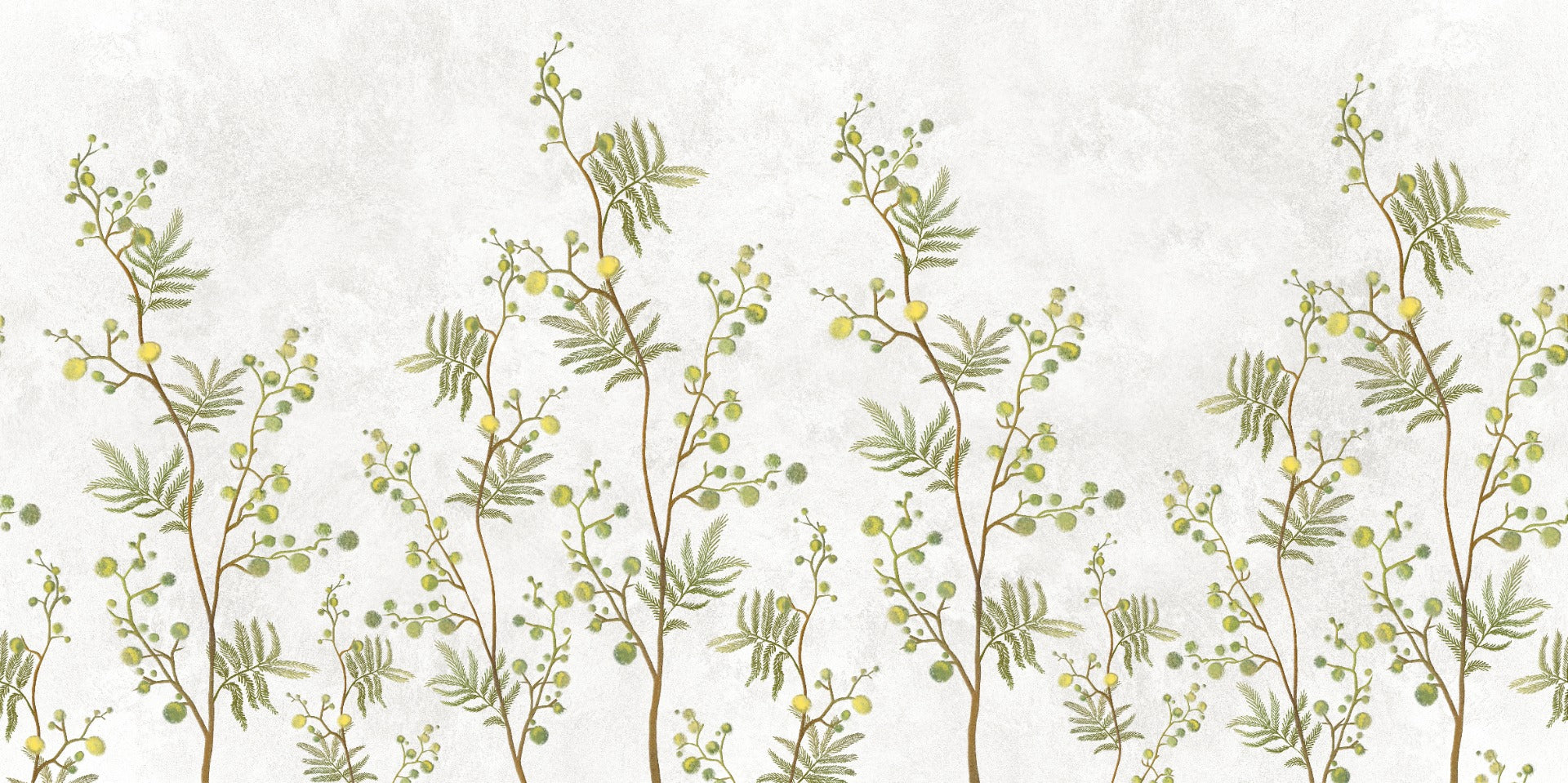 Yellow Flower Decorative Wallpaper Mural