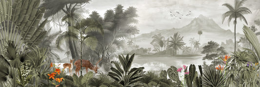 The Jungle Kingdom Natural Wallpaper Mural
