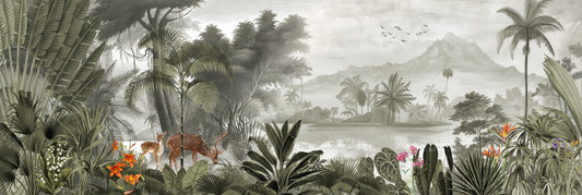 The Jungle Kingdom Natural Wallpaper Mural