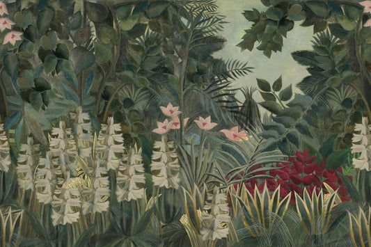 Verdant Grove Watercolor Forest Wallpaper Murals