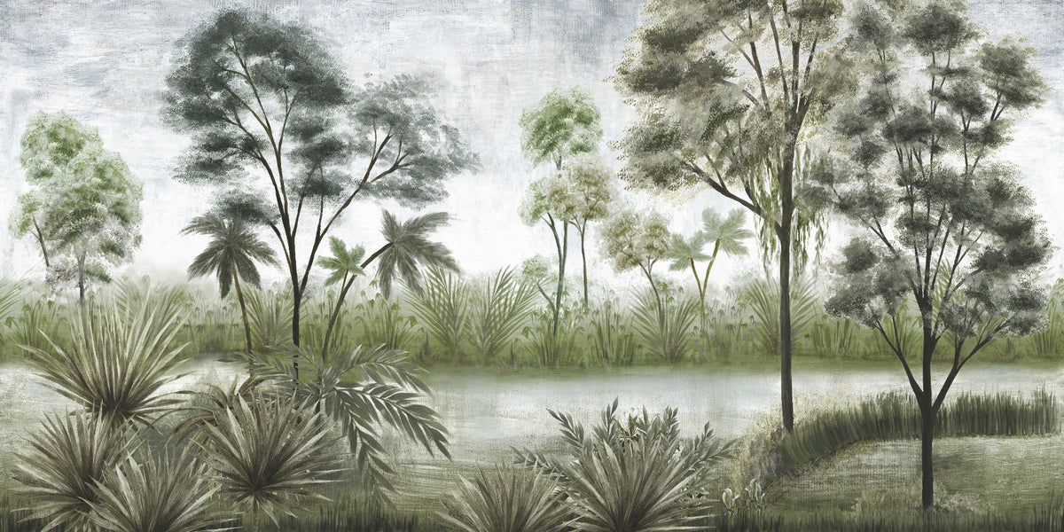 Mystic Forest Dining Room Wallpaper Mural