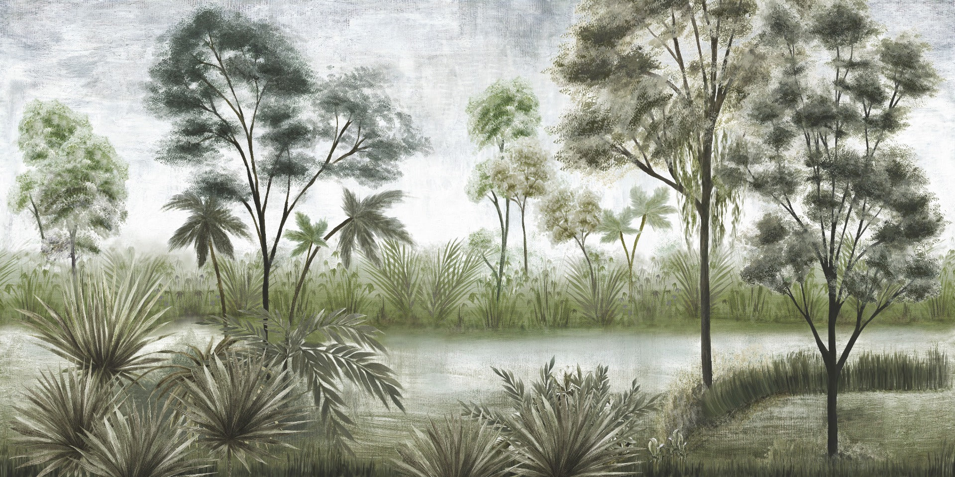 Mystic Forest Dining Room Wallpaper Mural