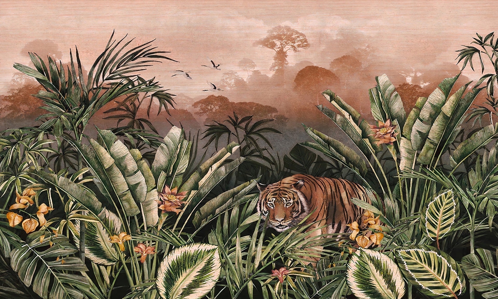 Jungle Wild Tropical Outdoors Wallpaper