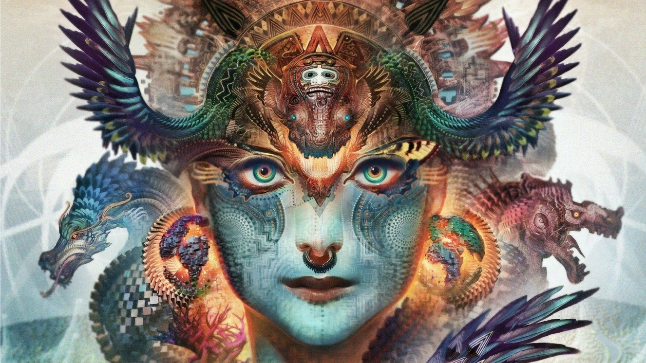 Dragon Guardian Goddess Wallpaper Murals
