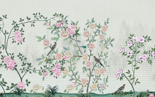 Blooming Harmony Floral Wallpaper Murals