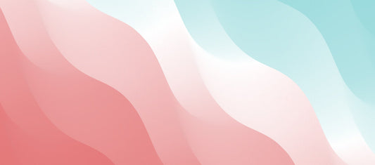 Pink & Blue Colorful Wavy Shades Wallpaper Murals