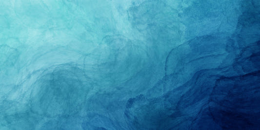 Blue Watercolor Abstract Design Wallpaper