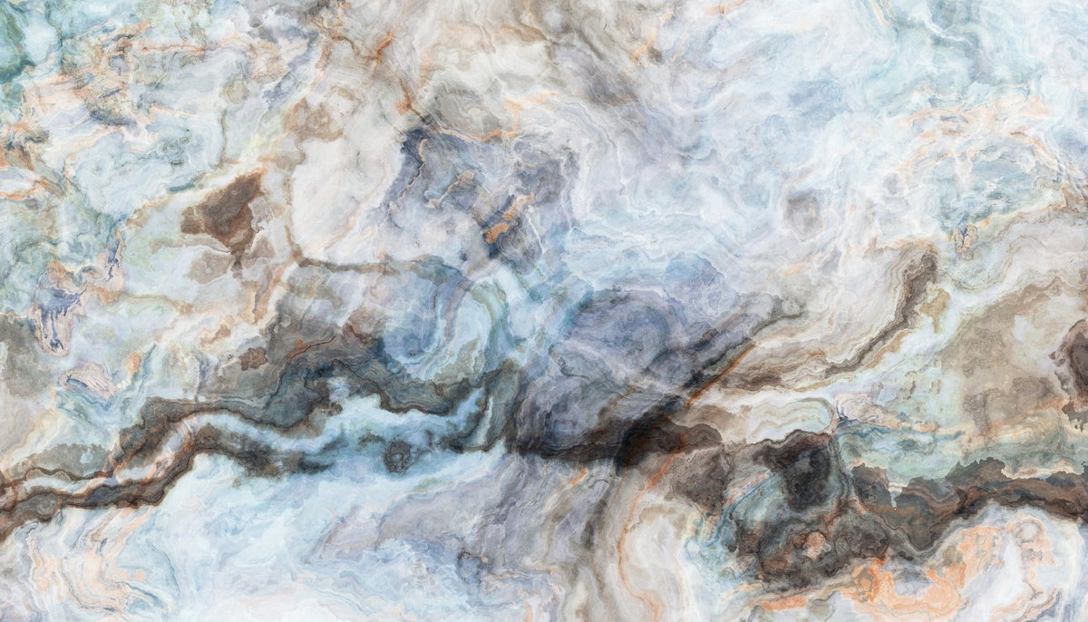 Onyx Tile Marble texture wallpaper mural in your room — zoomed