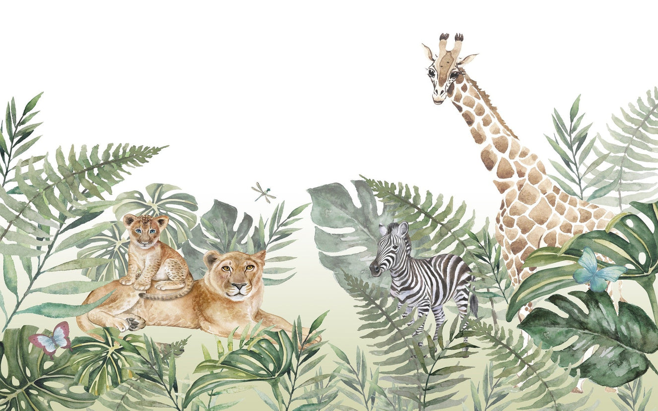 Lioness Animals Textured Wallpaper Murals