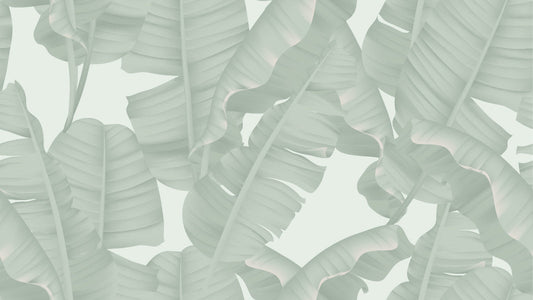 Lavish Green Banana Leaves Peel and Stick Wallpaper for Walls